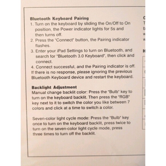 Wireless Keyboard Portable Detachable  Magnetic Case Cable new in box no manual - Picture 7 of 12